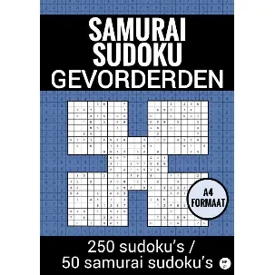 Afbeelding van Samurai Sudoku - Gevorderden - nr. 21