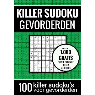 Afbeelding van Sudoku Medium: KILLER SUDOKU - Puzzelboek met 100 Puzzels voor Gevorderden