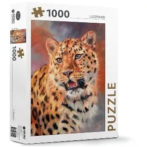 Afbeelding van Rebo legpuzzel 1000 stukjes - Leopard