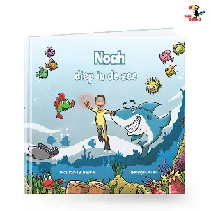 Afbeelding van BiMi Books kinderboek: Diep in de Zee - Gepersonaliseerd met naam, foto en een persoonlijk voorwoord - een uniek cadeau