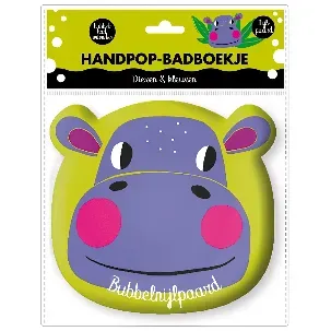 Afbeelding van Badboek - Handpop badboekje - Nijlpaard