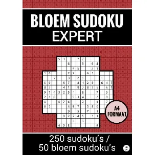 Afbeelding van Bloem Sudoku - Expert - 250 Sudoku's / 50 Bloem Sudoku's - nr. 29