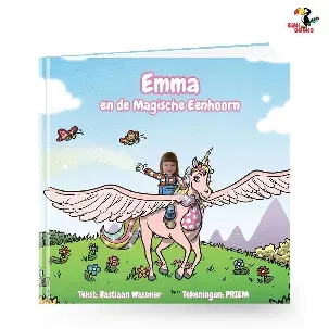 Afbeelding van BiMi Books kinderboek: De Magische Eenhoorn - Gepersonaliseerd met naam, foto en een persoonlijk voorwoord - een uniek cadeau