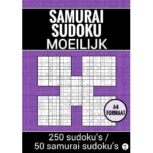 Afbeelding van Samurai Sudoku - Moeilijk - nr. 25