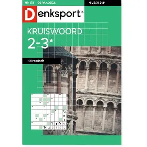 Afbeelding van Denksport Kruiswoord Puzzelboeken