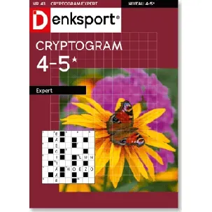 Afbeelding van Denksport Cryptogram Puzzelboeken