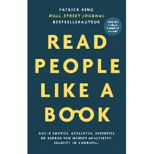 Afbeelding van Read People Like a Book - Patrick King - eBook