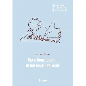 Afbeelding van Open kaart spelen in het bestuursrecht - Coen Modderman - eBook