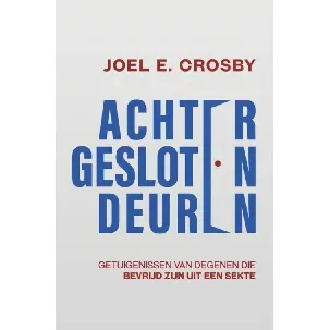 Afbeelding van Achter gesloten deuren - Joel E. Crosby - eBook