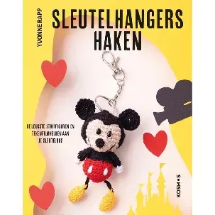 Afbeelding van Sleutelhangers haken - Yvonne Rapp - eBook