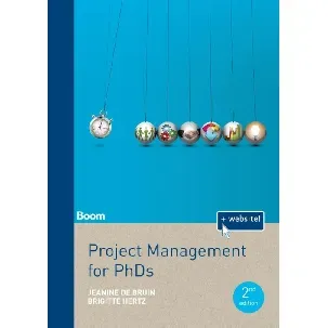 Afbeelding van Project Management for PhDs - Jeanine de Bruin, Brigitte Hertz - eBook