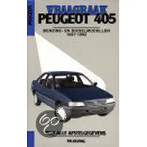 Afbeelding van Vraagbaak Peugeot 405 B+D 1987-1992