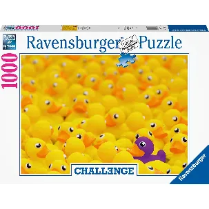 Afbeelding van Ravensburger puzzel Challenge Badeendjes - Legpuzzel - 1000 stukjes