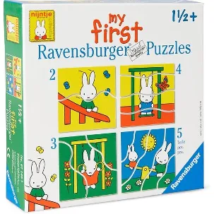 Afbeelding van Ravensburger nijntje My First Puzzels -2+3+4+5 stukjes - kinderpuzzel