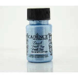 Afbeelding van Cadence Dora Acrylverf Metallic 50 ml Lichtblauw