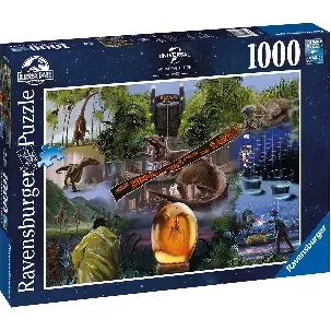 Afbeelding van Ravensburger puzzel Jurassic Park - Legpuzzel - 1000 stukjes