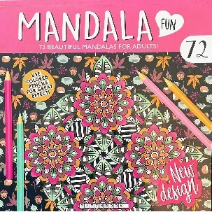 Afbeelding van Mandala Kleurboek voor Volwassenen – Barbieroze Editie – Handgemaakt Door Nederlandse Illustratoren - 72 Unieke Mandala's op FSC-Papier - Ontspan, Ontstress en Boost Je Creativiteit - Kleurboek Volwassen