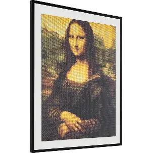 Afbeelding van Craft Sensations Diamond painting voor volwassenen | Mona Lisa diamond painting | Formaat 40 X 50 CM | Knutselpakket volwassenen