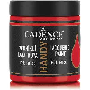 Afbeelding van Cadence Cadence Hoogglans Acrylverf 250 ml Crimson Red