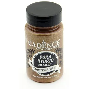 Afbeelding van Acrylverf - Metallic - Dora Hybrid - Antique Gold - Cadence - 90 ml