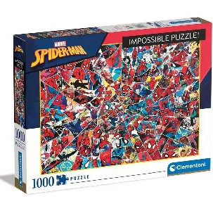 Afbeelding van Clementoni - Puzzel 1000 Stukjes - Impossible Spiderman - Puzzel Voor Volwassenen en Kinderen - 14-99 jaar