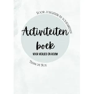 Afbeelding van Activiteitenboek voor verlies en rouw