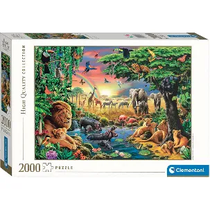 Afbeelding van Clementoni - Puzzel - 2000 Stukjes - Jungle - High Quality - Puzzel Voor Volwassenen