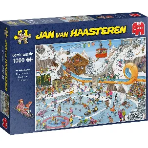 Afbeelding van Jan van Haasteren - De Winterspelen - 1000 stukjes puzzel - Legpuzzel