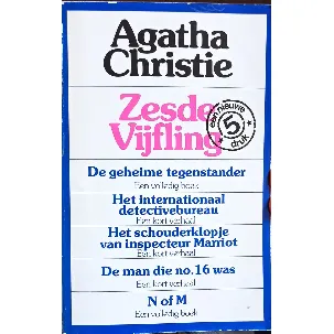 Afbeelding van Zesde vijfling Agatha Christie