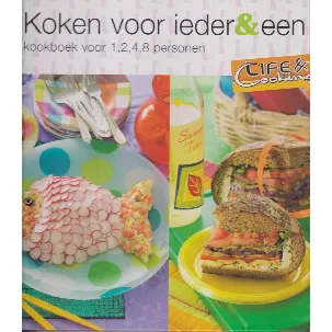 Afbeelding van KOKEN VOOR IEDEREEN KOOKBOEK VOOR 1,2,4,8 PERSONEN