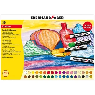 Afbeelding van 36x oliepastelkrijt Eberhard Faber 11mm