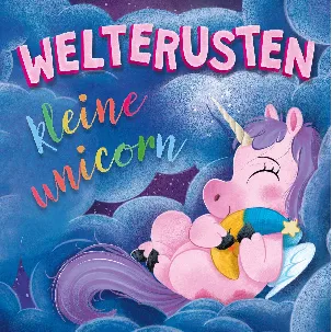 Afbeelding van Prentenboek padded - Welterusten kleine unicorn