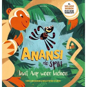 Afbeelding van Anansi de spin - Anansi de spin laat Aap weer lachen