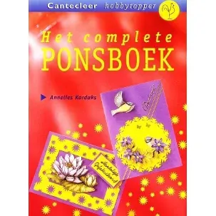 Afbeelding van Het complete Ponsboek