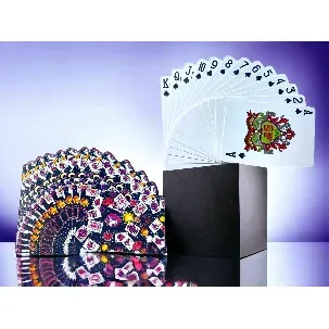 Afbeelding van 2x set Ace King Speelkaarten - 100% PLASTIC - HQ waterdicht - 2pack pokerkaart - blackjack playcards