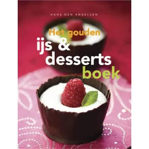 Afbeelding van Het gouden IJs & Desserts boek