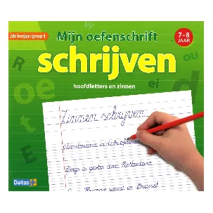 Afbeelding van Mijn oefenschrift Schrijven hoofdletters en zinnen