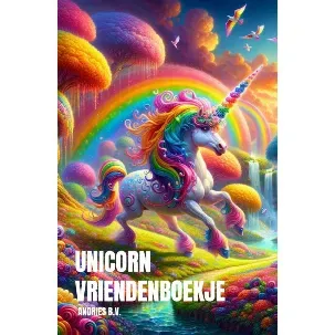 Afbeelding van Unicorn Vriendenboekje Meisje