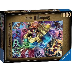 Afbeelding van Ravensburger puzzel Marvel Villainous Thanos - Legpuzzel - 1000 stukjes