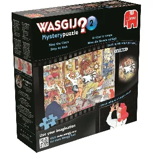 Afbeelding van Wasgij Mystery 2 Stop de Klok puzzel - 950 Stukjes