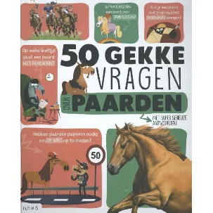 Afbeelding van 50 gekke vragen over paarden