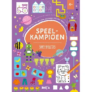 Afbeelding van Ballon Speelkampioen: Super spelletjes 4+