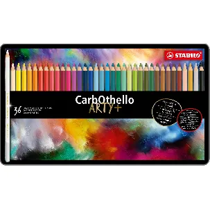 Afbeelding van STABILO CarbOthello - Kalkpastel Kleurpotloden - Metalen Etui Met 36 Kleuren