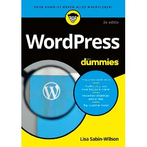 Afbeelding van Voor Dummies - Wordpress voor dummies