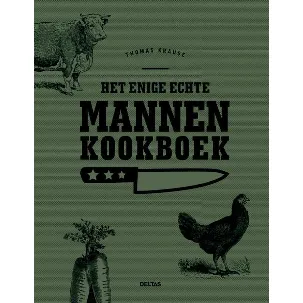 Afbeelding van Het enige echte mannen kookboek