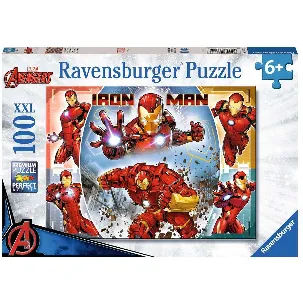 Afbeelding van Ravensburger puzzel Marvel Iron Man - Legpuzzel - 100 XXL stukjes