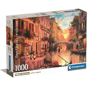 Afbeelding van Clementoni Venice Legpuzzel - High Quality Collection - Puzzel Venetië - 1000 stukjes - 70x50 cm - Voor Volwassenen en Kinderen vanaf 14 jaar