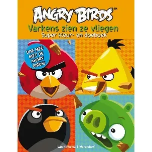 Afbeelding van Angry Birds - Angry Birds super kleur- en doeboek