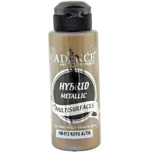 Afbeelding van Cadence Cadence Hybrid Metallic Acrylverf 120 ml Oud Goud.