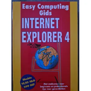 Afbeelding van EASY COMPUTING GIDS INTERNET EXPLORER 4